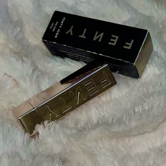 NEW Fenty Beauty Icon The Case Refillable Lipstick Case Metallic Nude - Picture 12 of 16